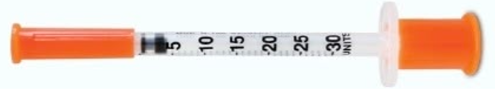 1.0 ml insulin syringe